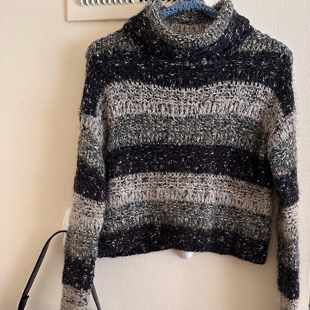 Forever 21 multi color Turtleneck Sweater